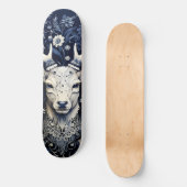Betoverde bosherten winterbloei persoonlijk skateboard (Voorkant)