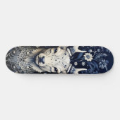 Betoverde bosherten winterbloei persoonlijk skateboard (Horizontaal)