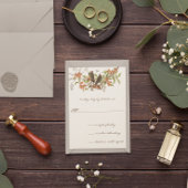 Betoverde Boskoraal & Groene  Tortelduifjes Kaart