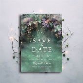Betoverde Boslavendel Quinceanera sprookje Save The Date