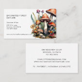 Betoverde Bospaddenstoelen Kinderdagverblijf Visitekaartje (Voorkant / Achterkant)