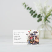 Betoverde Bospaddenstoelen Kinderdagverblijf Visitekaartje (Staand voorkant)