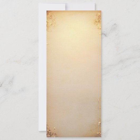 Betoverde Bossen Forest Fairy Tale Wedding Scroll Kaart (Achterkant)