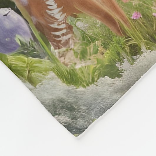 Betoverde bostextiel fleece deken (Hoek)