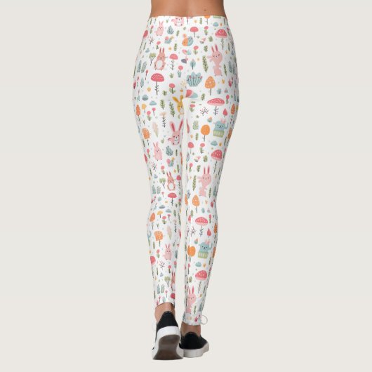 Betoverde bosvrienden leggings (Achterkant)