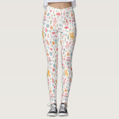 Betoverde bosvrienden leggings (Voorkant)
