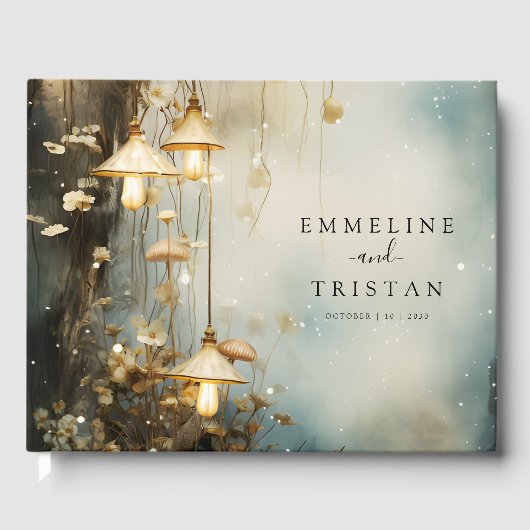 Betoverde bruiloft gastenboek (Voorkant)