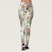 Betoverde Bunny & Floral Fantasy Leggings (Achterkant)