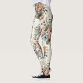 Betoverde Bunny & Floral Fantasy Leggings (Links)