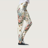 Betoverde Bunny & Floral Fantasy Leggings (Rechts)