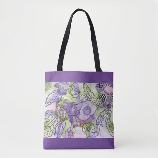 Betoverde Canvas tas (Voorkant)