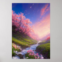 Betoverde Cascades Poster