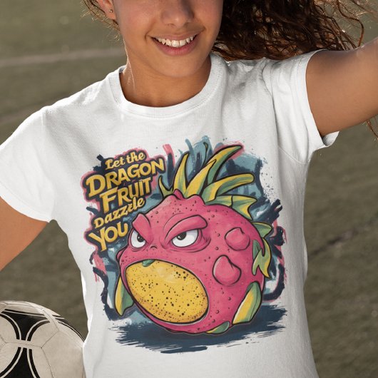 Betoverde Citrus Charm Dragon Fruit T-shirt
