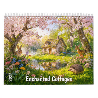 Betoverde Cottages – Een Jaar van Dieren & Kleine Kalender