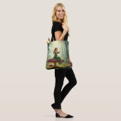 Betoverde Dag Fee Leest een Boek Tote Bag (Op model)
