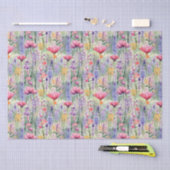 Betoverde Daisy Wildflower bloemenpatroon Tissuepapier (Craft)