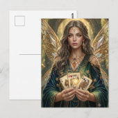 Betoverde Deck Muse Briefkaart (Voorkant / Achterkant)
