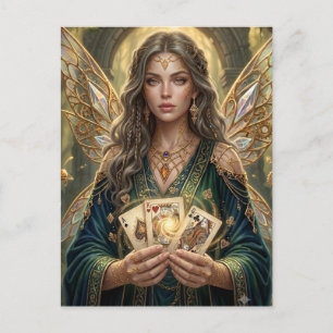 Betoverde Deck Muse Briefkaart