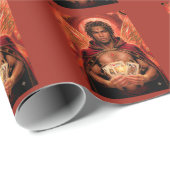 Betoverde Deck Muse Man in het Rood Cadeaupapier (Rol Hoek)