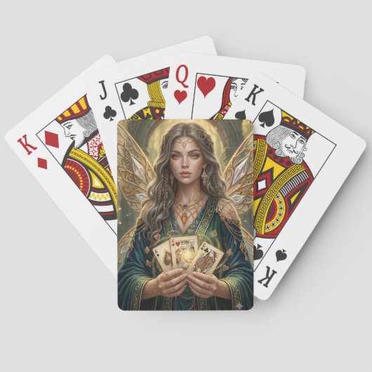 Betoverde Deck Muse Pokerkaarten (Achterkant)