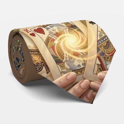 Betoverde Deck Muse Stropdas (Opgerold)