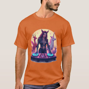 Betoverde DJ: Mythical Groove Design T-shirt