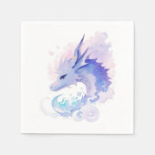 Betoverde Dragon's Verjaardag Dreamland Servet (Voorkant)