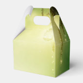 Betoverde dromerige bos & lichten rustieke gunst bedankdoosjes (Voorkant Zijde)