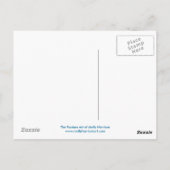 Betoverde Dusk Fairy Dragon Briefkaart (Achterkant)