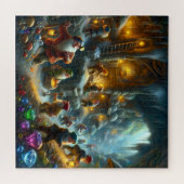 Betoverde Dwergenedelsteenmijn Legpuzzel (Horizontaal)
