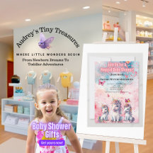 Betoverde Eenhoorn Babyshower Uitnodiging