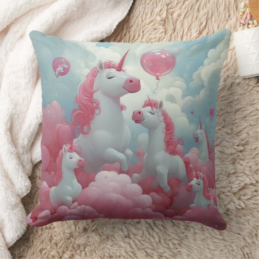 Betoverde eenhoorn Dreamscape Kussen (Deken)