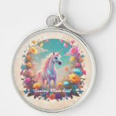 Betoverde Eenhoorn Rijk Sleutelhanger (Voorkant)