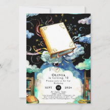 Betoverde eenvoudige bibliotheek verhalenboek verj