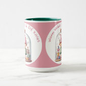 Betoverde Elf | Kerst Noordpool  Mok (Midden)