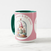 Betoverde Elf | Kerst Noordpool  Mok (Voorkant links)
