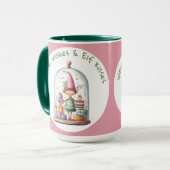 Betoverde Elf | Kerst Noordpool Mok (Voorkant links)