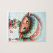 Betoverde Elf | Kerstmagie op de Noordpool Legpuzzel (Horizontaal)
