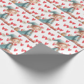 Betoverde Elf | Noordpool Kerst  Cadeaupapier (Hoek)