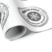 Betoverde Elf | Noordpool Kerst  Cadeaupapier (Rol Hoek)