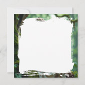 Betoverde Elfenfee die Ukulele Speelt Kaart (Achterkant)