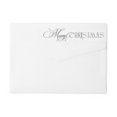 Betoverde Evergreen Elegance Kerstmis (Achterkant)