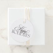 Betoverde Evergreen Elegance Kerstmis Bedankjes Labels (In situ)