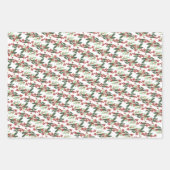 Betoverde Evergreen Elegance Kerstmis Inpakpapier Vel (Voorkant 2)