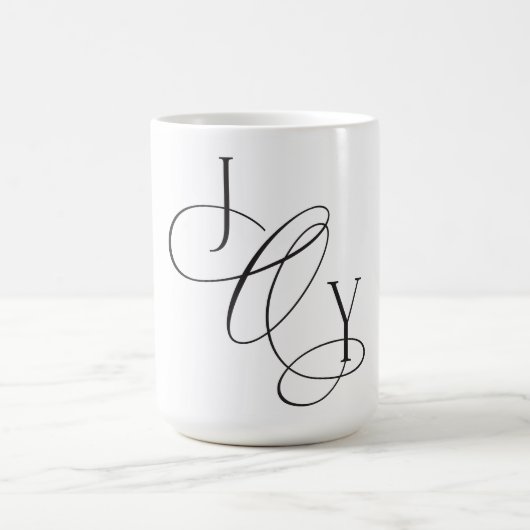 Betoverde Evergreen Elegance Kerstmis Koffiemok (Center)