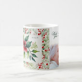 Betoverde Evergreen Elegance Kerstmis Koffiemok (Center)