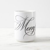 Betoverde Evergreen Elegance Kerstmis Magische Mok (Midden)