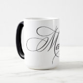 Betoverde Evergreen Elegance Kerstmis Magische Mok (Voorkant links)