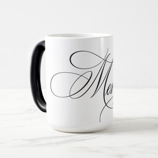 Betoverde Evergreen Elegance Kerstmis Magische Mok (Voorkant links)