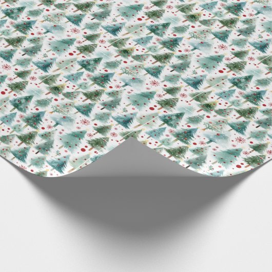 Betoverde Evergreens Cadeaupapier (Hoek)